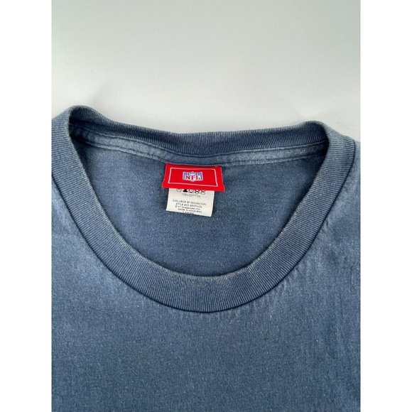 NFL Football Seattle Seahawks Blue Long Sleeve Graphic Tee T Shirt Large - Picture 9 of 12